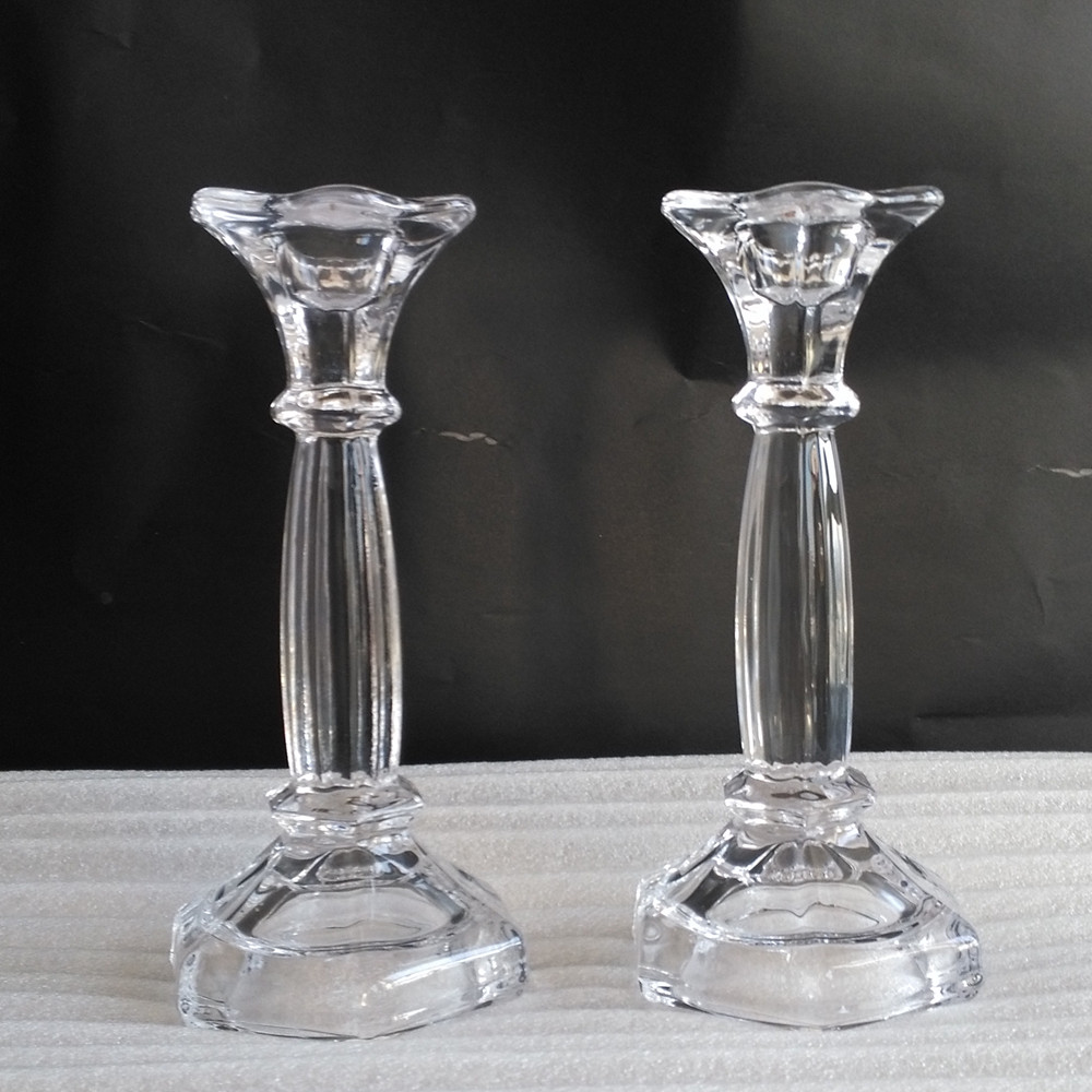 clear candle holder 1