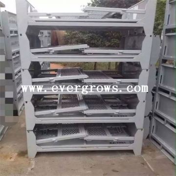 China Rigid Mesh Folding Pallet Cage