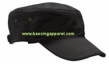 Adjustable Classic Army Cadet Military Flat Top Hat Cap