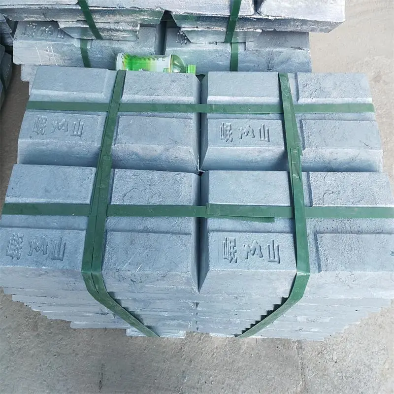 Factory Supplier of Price Zinc Alloy Ingot and 99.995% Zinc Ingot