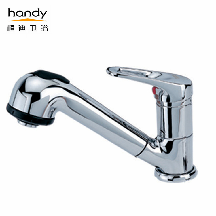 Kitchen mixer taps with hand shower