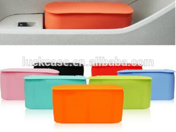 2016 New Product Silicone Creative Eco Car Accessory Waste Bin