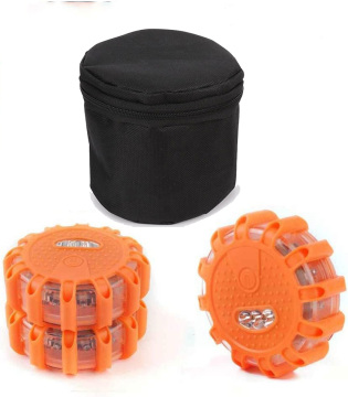 Magnetic LED Strobe Warning Light for Road Flares