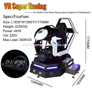 arcade racing simulator racing VR car game machine