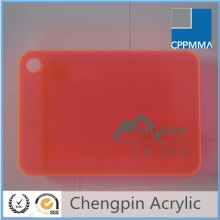 china wholesale pmma colorful florescent acrylic sheet