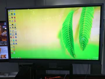 98INCH touch screen lcd dual system ops computer smart interactive projector