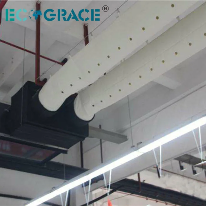 Fire Resistant Ventilation System Fabric Air Duct