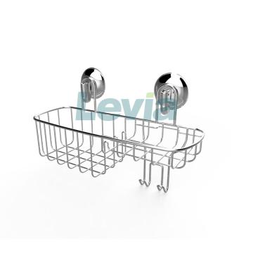 double suction holder metal rack storage