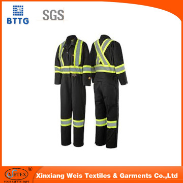 YSETEX ASTM D6413 navy Cotton/nylon protective welding clothing
