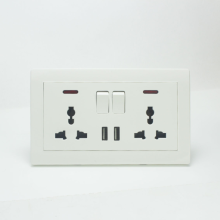 Wall Outlet USB პორტების Plug Extender