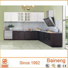 2015 new design mahogany wood kitchen cabinet of shaker style