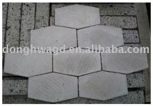 Volcanic mosaic pavers