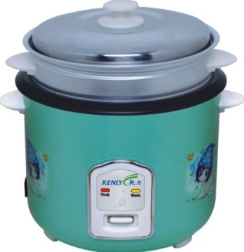 sell green cylindrical rice cooker