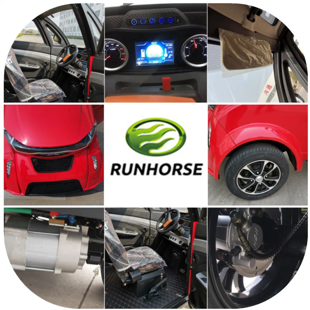 4 Wheels 3000W Mini Electric Sprinter Van for Cargo Delivery