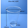 oem design Clear Thermoforming PLA Cup