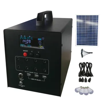 60w solar power system loading TV fan