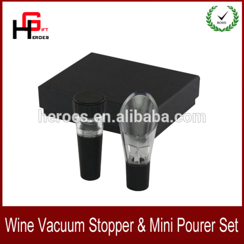 Wine Accessories Wine Vacuum Stopper & Mini Pourer Set