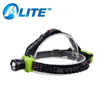 High power led car headlight battery powered led headlight rechargeable bicycle headlight head flashlight