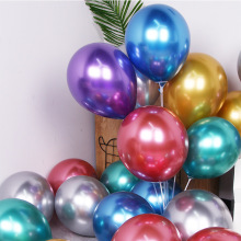 50 Pcs/Pack 12 Inch Metallic Chrome Balloons - Wedding, Holiday, Birthday Party Decoration