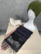 Woolen Double-faced Pure Wool Scarf