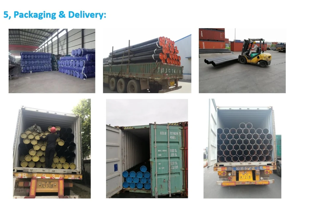 ERW Steel Pipe, S235jrh Structural Steel Pipe, ERW En10220 Steel Pipe