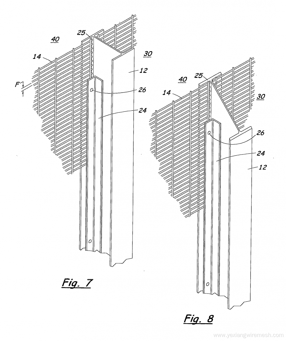 358 type Security fence