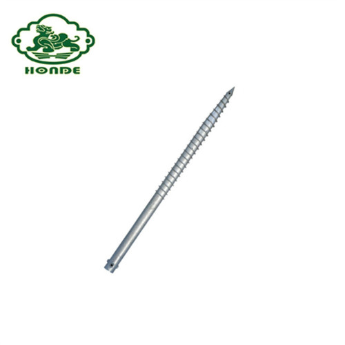 CE Certificate Helical Piles Screw Pile For Garden