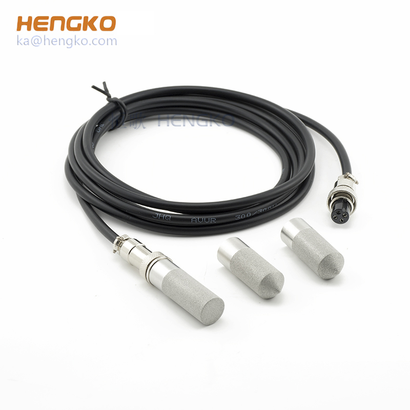 IP 67 waterproof RS485 humidity and temperature sensor probe 4-20mA for environment monitoring