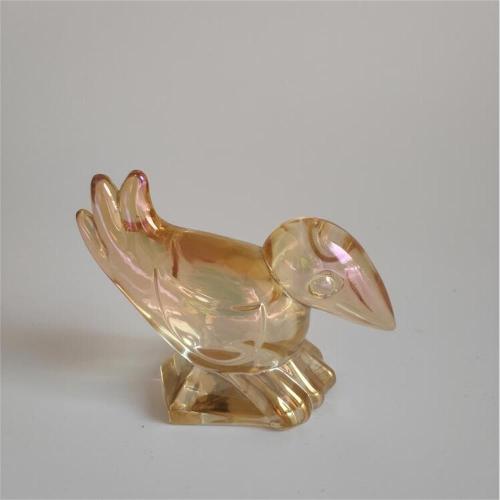 Bird Shape Crystal Glass Decoration