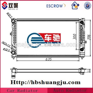 Aluminum panel radiator