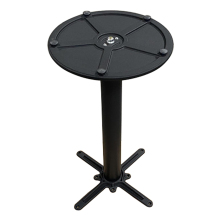 Round Sand Black Chinese Iron Table Base