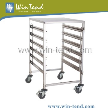 Extra Shelf 6-Tier GN Pan Trolley Cart