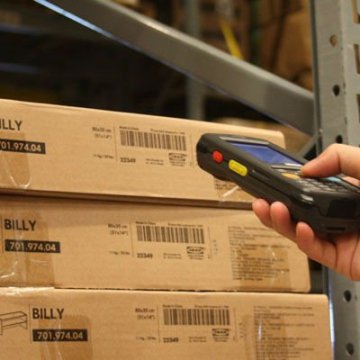 Symbol Barcode Scanner,1D barcode reader with mobile data terminal, WiFi 1d barcode scanner