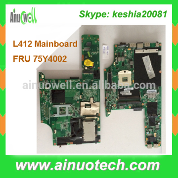 FRU 75Y4002 Laptop mainboard for LENOVO thinkpad L412 SL410K SL510K L420 Mainboard system board CPU I3 I5 I7 motherboard