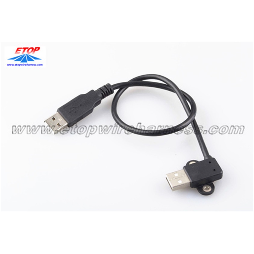 كابل كابل بيانات USB مع ثقب المفتاح