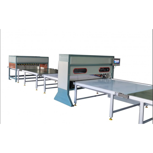 CNC production line for roll mattress packaging