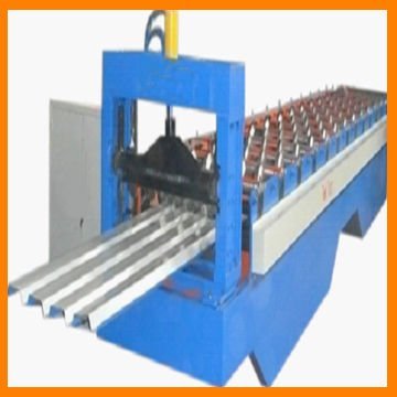 steel signle floor panel cold roll groove forming machine