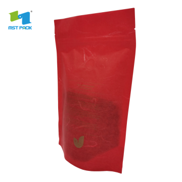 2 oz papel de arroz stand up pouches para embalagem de alimentos