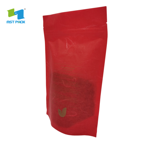 2 oz rice paper stand up pouches for food packaging