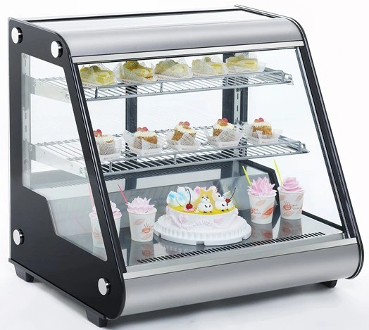 105L Chiller Glass Door Bakery Countertop Display Cabinet Cake Showcase