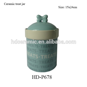 Ceramic pet food storage