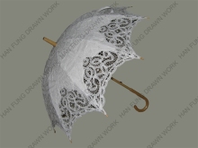 White Bridal Parasol - Lace Umbrellas