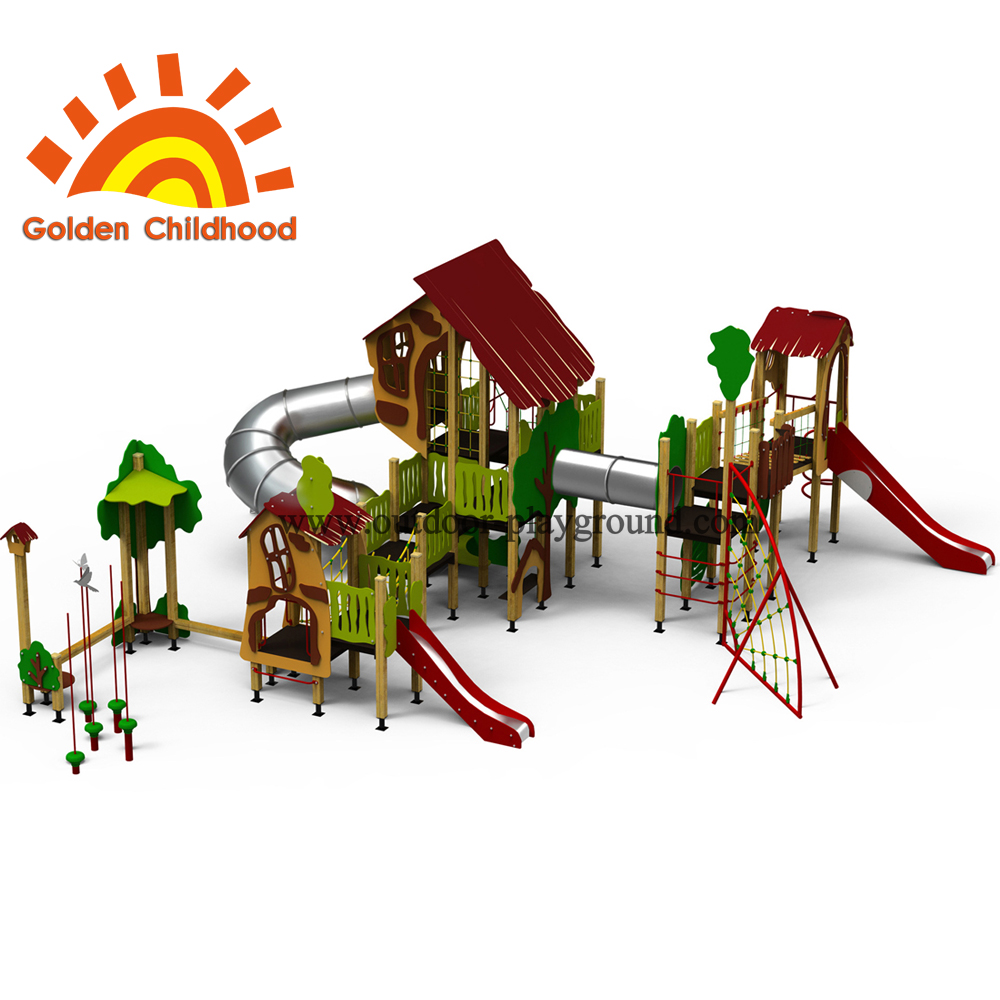 Fun Facility Outdoor Playground Equipment For Children2