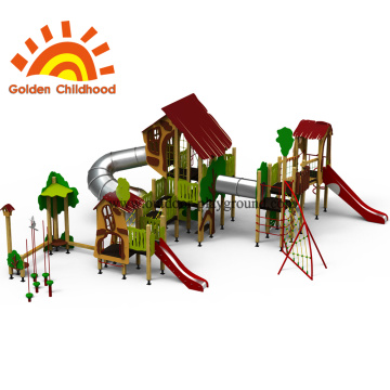 Fun Facility Outdoor Playground Equipment For Children