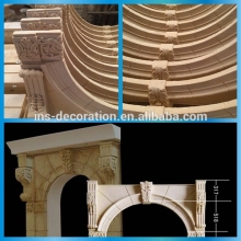 Exterior cast resin stone