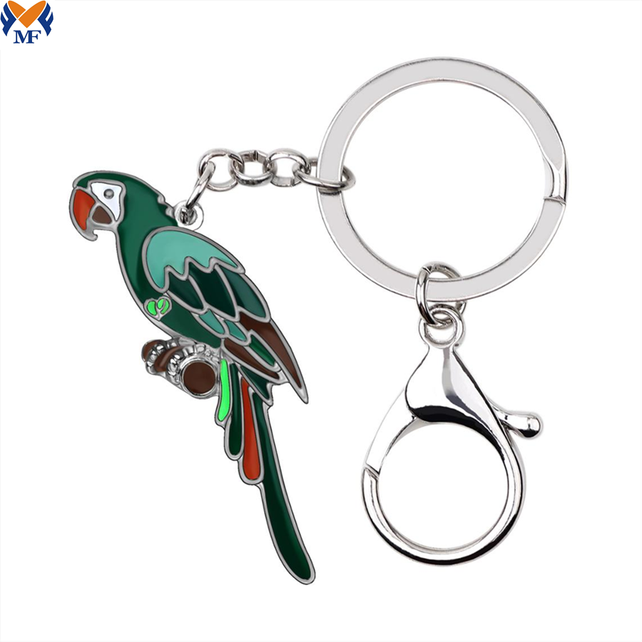 Enamel Keychain Usa