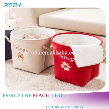 WBN-09: Roda wholesale Cotton and linen storage ,storage baskets wholesale,baskets for storage