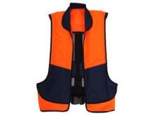 Red / Orange Automatic Inflatable Life Vest PFD For Boat