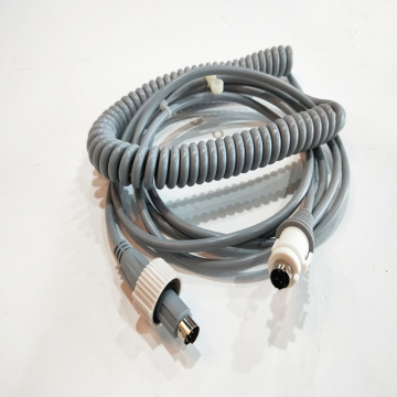 DIN Connector Tinggi Fleksibiliti Perubatan Perhimpunan Wire Coiled