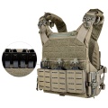 Camouflage Combat Plate Carrier Quick Release Tactical Vest
